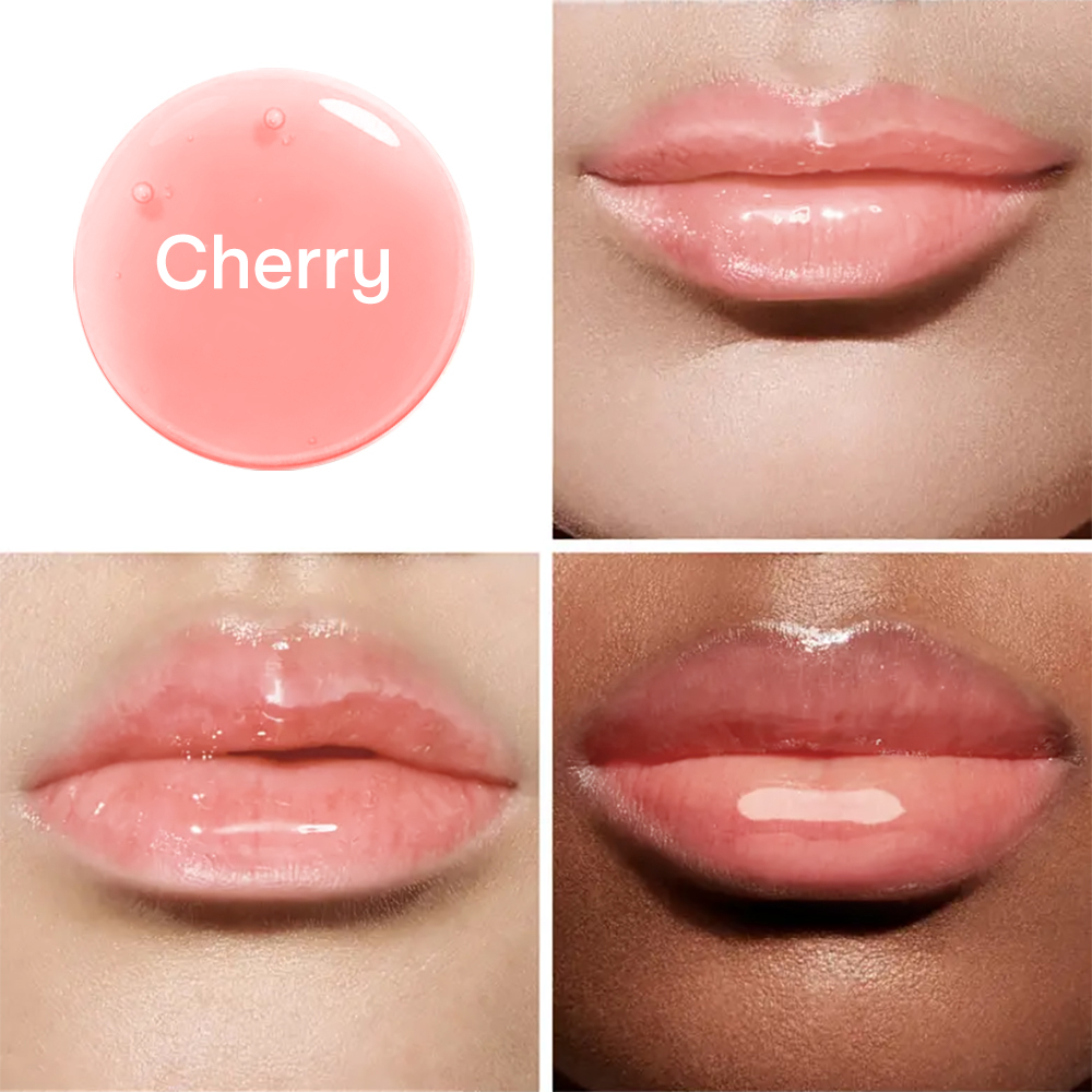 Hydrating Clear Lip Oil,Crystal Jelly Honey Lip Gloss with Big Brush,Long Lasting Nourishing Lip Car